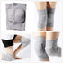 Soft Kneepads Cotton Volleyball Tennis, 1 Pair - Women Pole Dance Yoga Knee Protector Guards, Gray, L