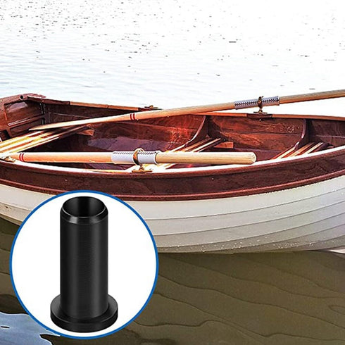 Oar Lock Socket Insert 4 Pack - Oarlock Socket Bushing for Boat Hardware & Kayak Paddle Accessories