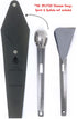 Full Windsor Splitter Hypalon Pouch - Travel & Camping Utensils Pouch - Waterproof, Reusable, Foldable, Portable, Pocket-Sized Cutlery Set Case - For Splitter Titanium Tongs, Spork and Spatula by Full Windsor
