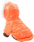 PET LIFE Classic Metallic Fashion Dog Coat Jacket, Medium, Metallic Orange, Parka with 3M Insulation