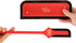 Lilly Brush Pro Pet Hair Tool Kit, Pet Hair Remover for Couch, Car, and Auto Interior Detailing