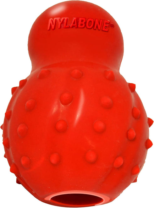 Nylabone Strong Chew Cone Stuffable Chew Toy for Dogs, Bacon Flavored Fillable Treat Toy, Small/Regular - Up to 25 Ibs