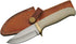 SZCO Supplies Drop Point Bone Skinning Knife