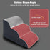 Dog Stairs, Soft Comfortable Pet Stairs with Washable Zippered Cover, Easy Climb Dog Ramp Steps for Sofa Bed - Grey