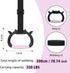 GDLPZM Gymnastics Rings, Children's Home Gym Equipment, Children's Adjustable Strap Strength Training Rings, Pulling