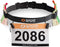 RJ-Sport Race Number Belt, Triathlon Race Belt Bib Holder with 6 Energy Gel Loops