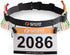 RJ-Sport Race Number Belt, Triathlon Race Belt Bib Holder with 6 Energy Gel Loops