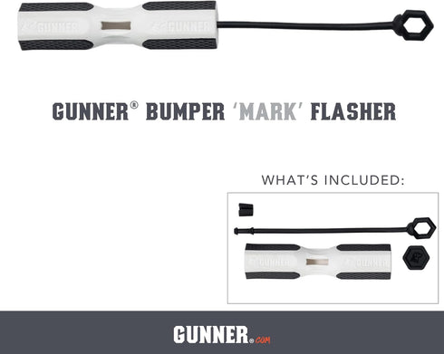 Gunner Dog Training Bumper - Adjustable Rope Interactive Retrieval Dummy for Small, Medium, Large Dogs