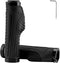 ROCKBROS Mountain Bike Grips, Handlebar Grips with Double Aluminum Clamp Lock On for MTB BMX
