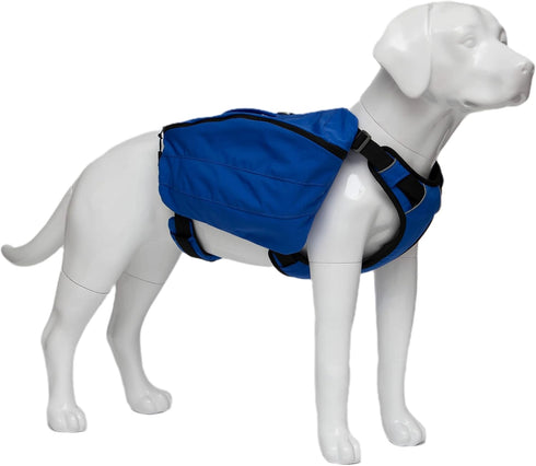 Lovelonglong Dog Backpack for Hiking - Multifunctional Outdoor Dog Day Pack with Zippered Side Pockets