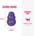 (Pack 2) KONG Senior - Dog Toy with Gentle, Natural Rubber - Durable Dog Toy for Older Dogs - Use Treats with Stuffable