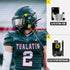 Nxtrnd One Football Mouth Guard with Strap - Fits Adult & Youth (Black)