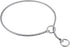 Alvalley Metal Chain Dog Show Collar, Adjustable for All Sizes, Chrome, 20", 5.5mm Thick