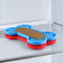 Lick Mat for Dogs, 2 Pack Peanut Butter Licking Mats, Slow Feeding Bowl for Pet Food and Grooming