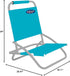 Cabana Beach 1 Folding Beach Chair, Position Lightweight and Portable Foldable Outdoor Camping Chair