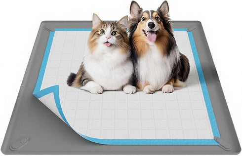 Pee Pad Holder for Dogs Fits Up to 24" x 24" Training