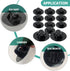 Veemoon 12pcs Motor Fixing Bracket, Plastic Motor Mount Clip for Outboard Motor Holder Kayak Supplies