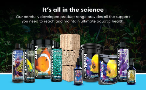 Brightwell Aquatics ChaetoGro - Algae Nutrient Supplement for Marine Fish Tanks, 16.9 fl oz