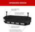 56lbs Gun Magnet Rated Magnetic Gun Mount, Anti Scratch Premium Rubber Coated Holder for Rifle Pistol Magazines