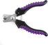 Master Grooming Tools Ergonomic Pro Nail Clippers — Stainless Steel Clippers for Trimming Pet Nails - Purple, Small, 5?"