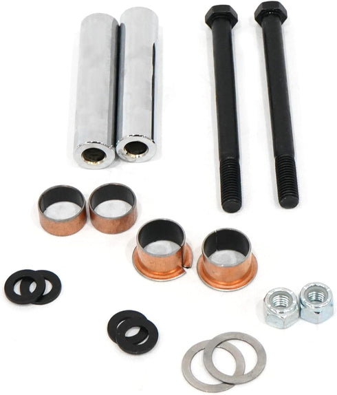 XUANYUDG0769 Golf Cart Spindle Bushing King Pin Tube Claw, Copper Sleeve and Washers Assembly Repair Kit
