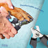 Pet Nail Grooming Tool with Stainless-Steel Nail Clippers and Trimmers, Enhanced Safety for Overcutting Protection
