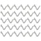 HARFINGTON 30pcs Single Button Kayak Paddle Snap Spring Clip - 65Mn Spring Steel V-Shaped Locking Tube Clips