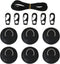 Yetaha 6 Pack Stainless Steel D Rings, PVC Patch, Bungee Cord with Hooks for Inflatable Boat