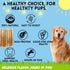 6 Inch (16 Count) BULLYSTICKS & MORE Beef Collagen Sticks for Dogs - Bones for Dogs - No Hide Sticks Beef Cheek Rolls