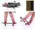 Hasefam 60Pcs 4.33x1.5inch 60Pcs) Fingerboard Foam Grip Tape, Quality Wooden Board Strong Adhesive Foam Anti Slip