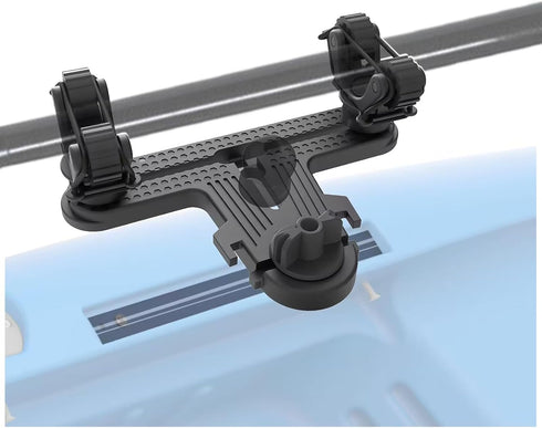 Multifunctional T-Design Doubleheader Kayak Paddle Holder - Space-Saving Accessories for Fishing