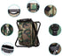 FCFKUK 3 in1 Backpack Backpack Bright starl Upgraded Large Size Multifunction Fishing Chair, Portable Hiking Camouflage