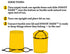 Large Trash Can Lock for 45 Gallon Cans, Bungee Cord Design for Easy Install, Perfect for Dogs and Raccoons