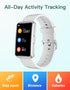 HUAKUA Fitness Tracker, No Bluetooth or APP Needed, Waterproof Fitness Watch for Men Women with Full Touch Screen