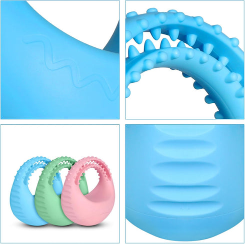 Durable Rubber Dog Chew Toy for Aggressive Chewers - Chase Teether Bone