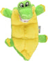 Outward Hound Squeaker Matz Plush Gator Dog Toy, Small