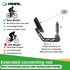 RBRL Bike Mirror Bar End, Rotatable Bicycle Mirror, Scratch Resistant E-Bike Universal Rearview Mirrors