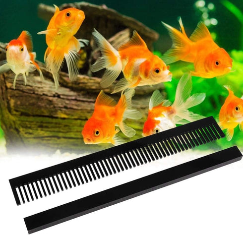 Tnfeeon Aquarium Weir Comb, 320mm Length Marine Sump Fish Tank Refugium to Avoid Fish Overflow