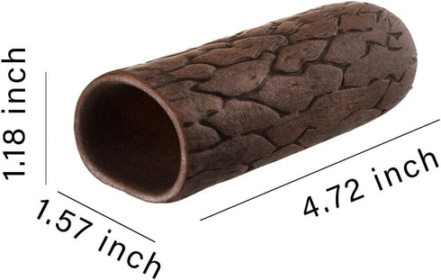 Plecoceramics Small Size Aquarium Pleco Breeding Cave Decorations (4 pcs) for Fish Tank