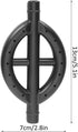Aquarium Filter Black Rain Bar for Fish Tank, Outflow Pipe Water Cycle Drip Tube Sprayer Pipe