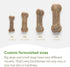 Earthbones Dental Chews for Dogs - 30 Bones for 50lbs+