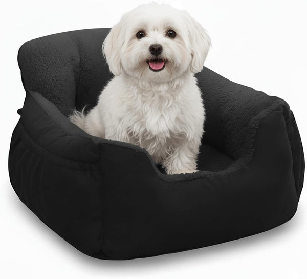 Oiilores Dog Car Seat for Small Dogs,Washable Pet Booster Seats for Car