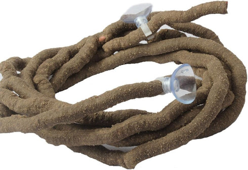 emours Jungle Vine Bend-A-Branch Small Animal Habitat Decor with Suction Cups