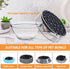 Animire Soft Silicone Slow Feeder Dog Bowls Insert for Small, Medium, Large Dogs, Compatible with Regular and Elevated