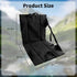 Fishing,15.8'' 16.5'',Lightweight Folding Stadium Seat Cushion with Backrest, Portable Bleacher Pad for Camping, x