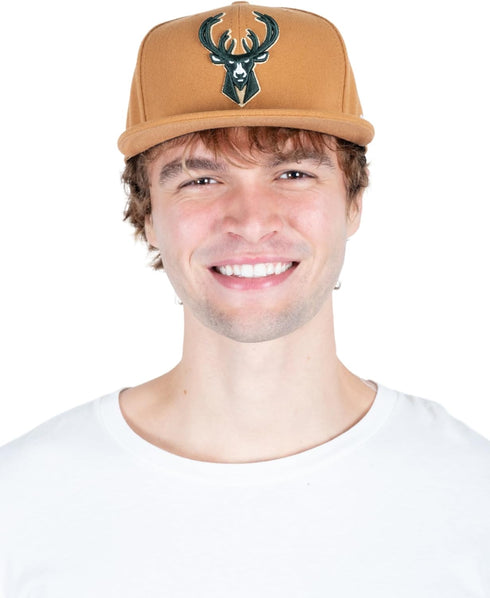 Ultra Game NBA Adults Snap Back Canvas Baseball Cap Hat