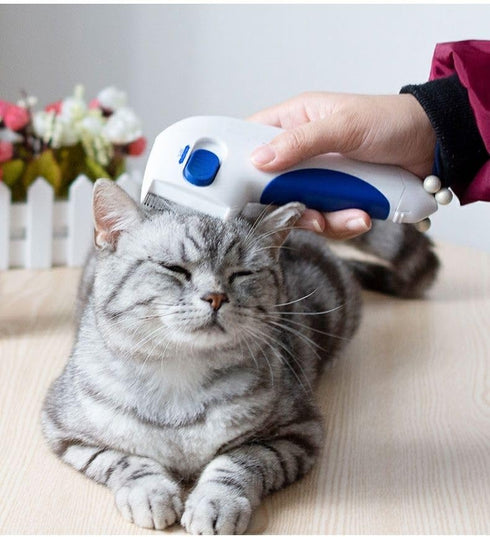 Electric Pet Combs for Dogs and Cats, Suitable for Long and Short Hair, Cat Hair Brush