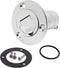 SHENGHUISS Boat Deck Fuel/Gas/Water/Waste Fill/Filler Tank Key, Marine 316 Stainless Steel Deck Filler for Yacht Caravan