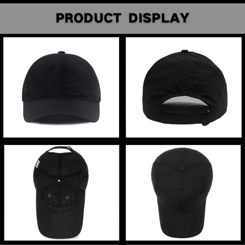 Workout Hat for Men and Women, Gym Mesh Hat, Athletics Dad Hat, Fishing Trucker Hat