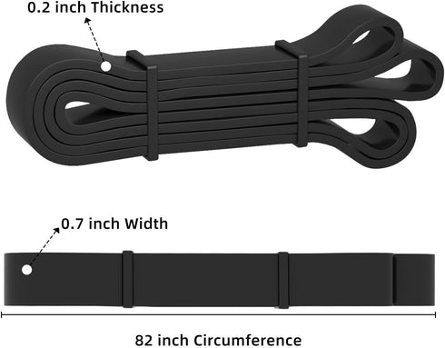 Resistance Bands, Pull Up Bands, Pull Up Assist Band Exercise Resistance Bands for Men & Women Working Out, Body Stretching, Physical Therapy, Muscle Training by WSAKOUE